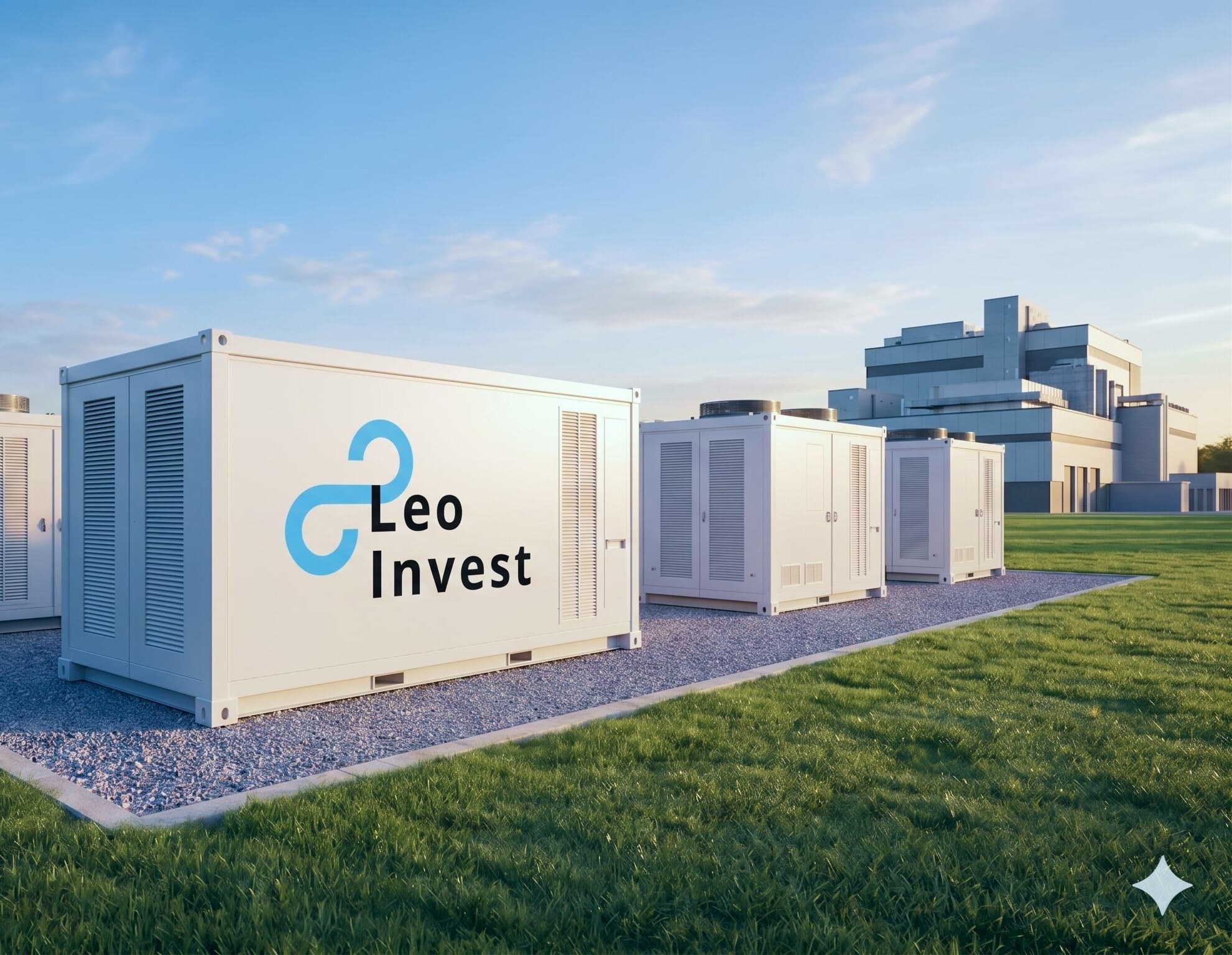 Контейнери установок зберігання енергії Leo Invest